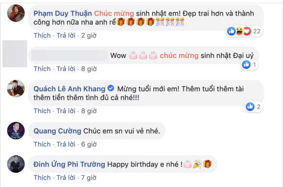 Song Luân, sao Việt, sinh nhật song luân
